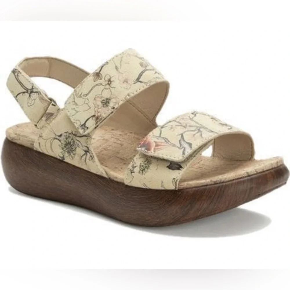 Alegria Bailee Sandal In Chill Pill Size 40 Tan - Picture 2 of 6